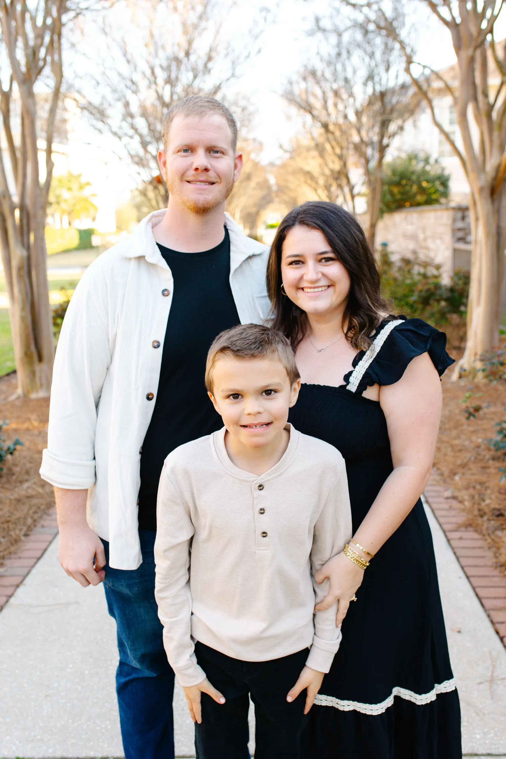 Merrie, her husband, and her son Jacob